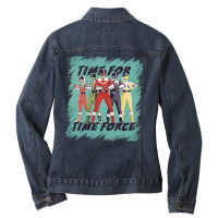 Hot Trend Time For Time Force Ladies Denim Jacket | Artistshot