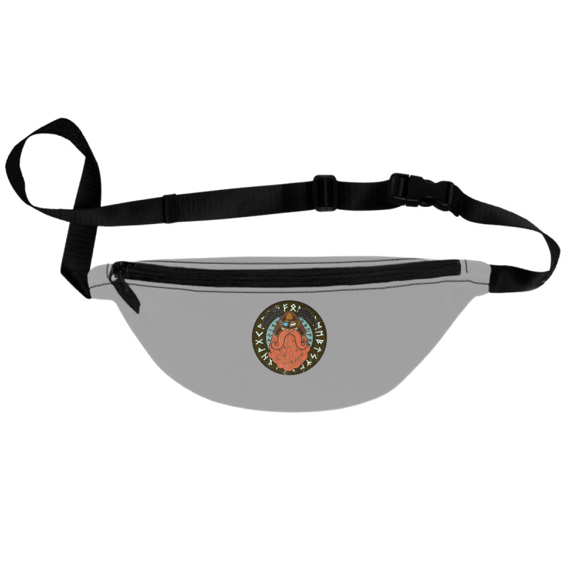 Viking Raven God Odin Warrior  Men Women Kids Gift Fanny Pack | Artistshot