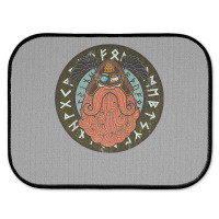 Viking Raven God Odin Warrior  Men Women Kids Gift Rear Car Mat | Artistshot