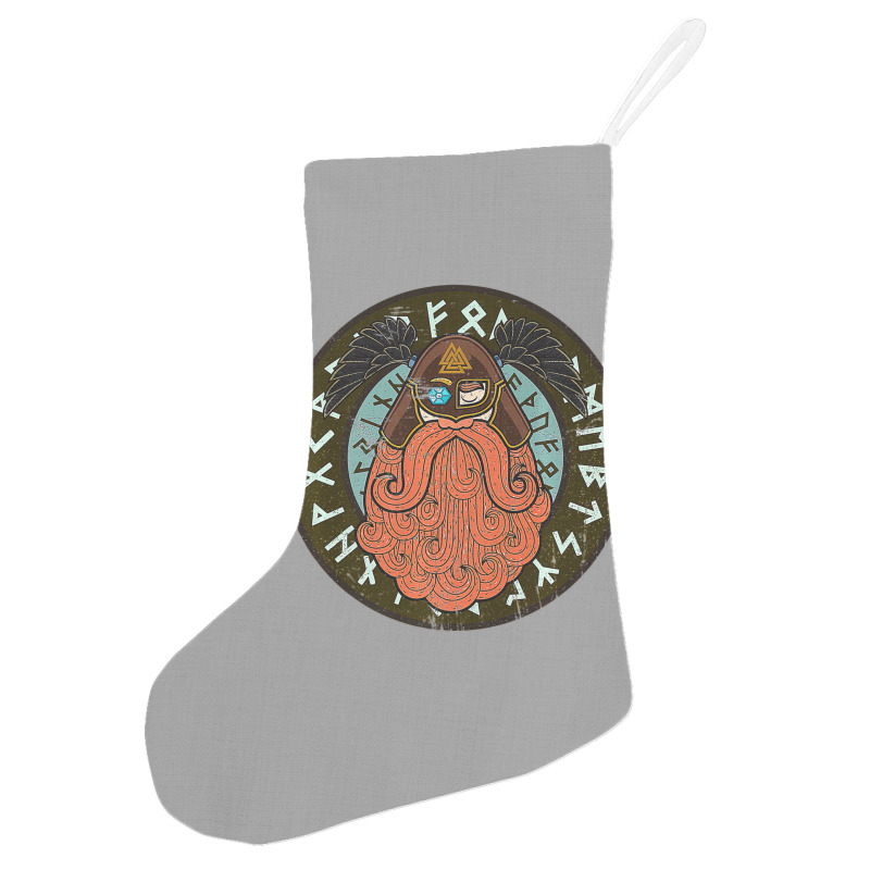 Viking Raven God Odin Warrior  Men Women Kids Gift Holiday Stocking | Artistshot