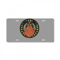 Viking Raven God Odin Warrior  Men Women Kids Gift License Plate | Artistshot