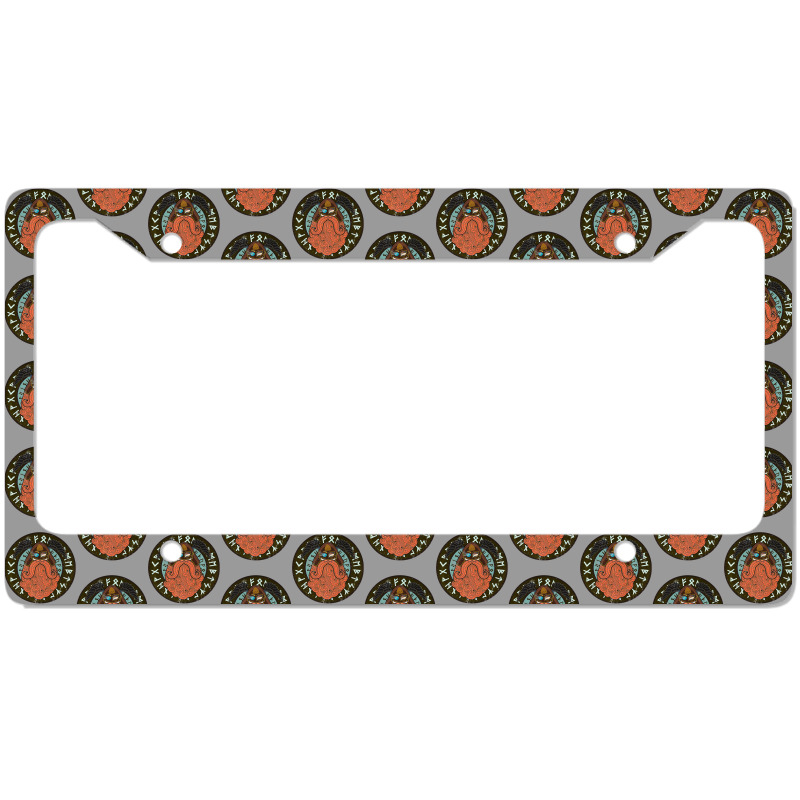 Viking Raven God Odin Warrior  Men Women Kids Gift License Plate Frame | Artistshot