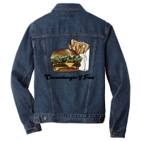 Cheeseburger & Fries Men Denim Jacket | Artistshot