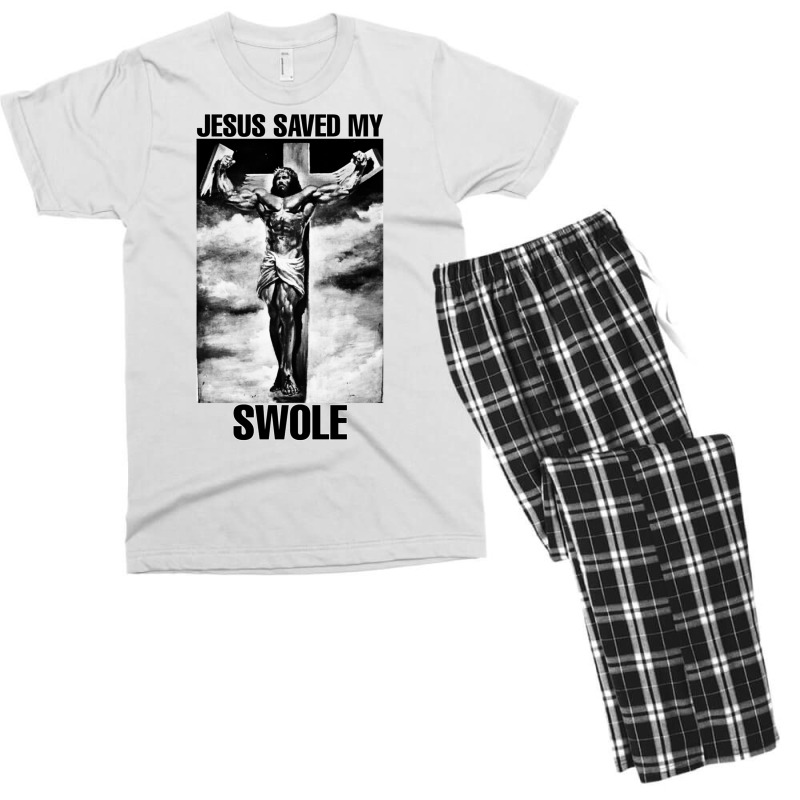 Jesus Saves Men's T-shirt Pajama Set by kebabbmkhabar | Artistshot