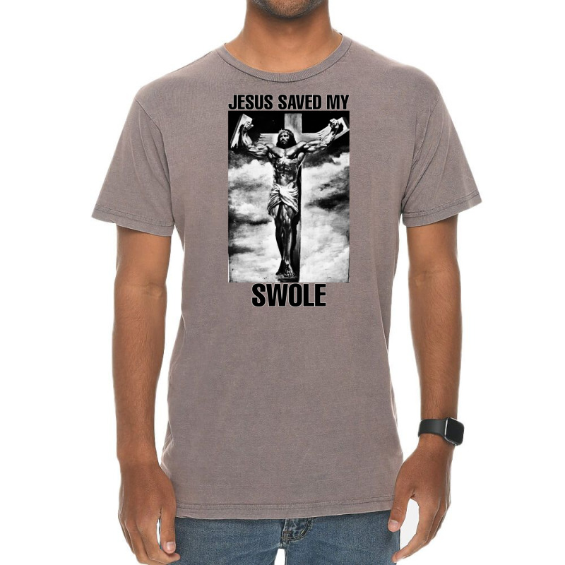 Jesus Saves Vintage T-Shirt by kebabbmkhabar | Artistshot