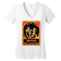 How To Hypnotize Your Loved Ones Hand Manual Women's V-neck T-shirt | Artistshot