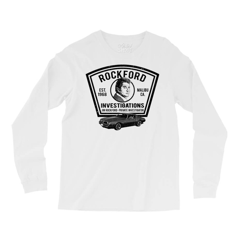 Jim Rockford Private Investigator Long Sleeve Shirts by kebabbmkhabar | Artistshot