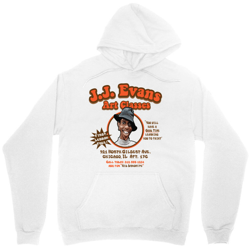 Jj Evans Art Classes Unisex Hoodie by kebabbmkhabar | Artistshot