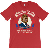 John Lewis American Legend Good Trouble T-shirt | Artistshot