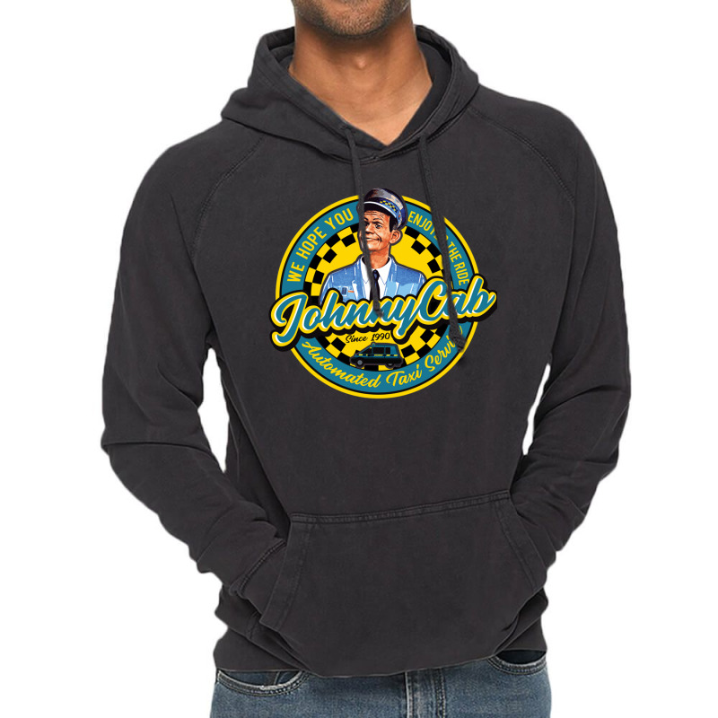 Johnnycab Automated Taxi Service Vintage Hoodie by kebabbmkhabar | Artistshot