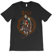 Ullr  God Of Archery  Viking Gifts Hunting Ski T-shirt | Artistshot