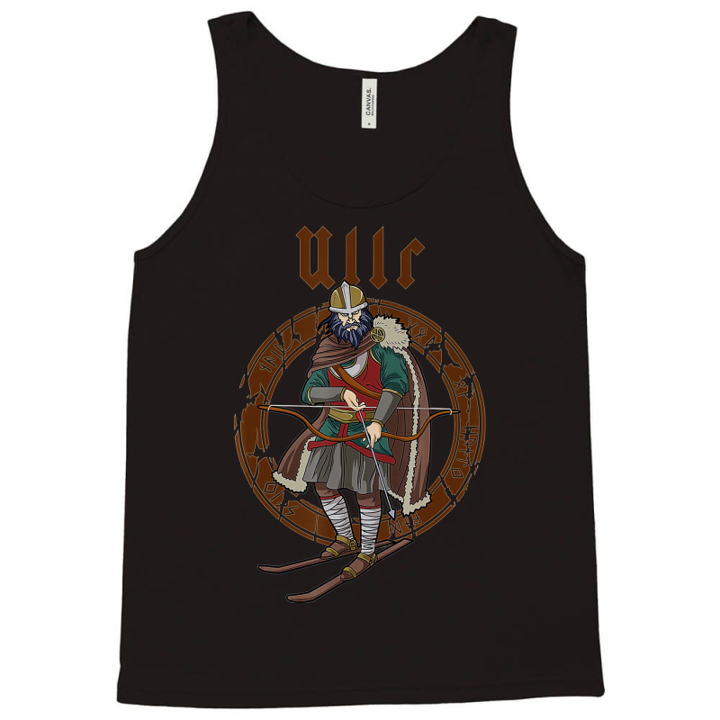 Ullr  God Of Archery  Viking Gifts Hunting Ski Tank Top | Artistshot