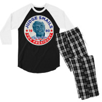 Judge Smails For President Men's 3/4 Sleeve Pajama Set | Artistshot