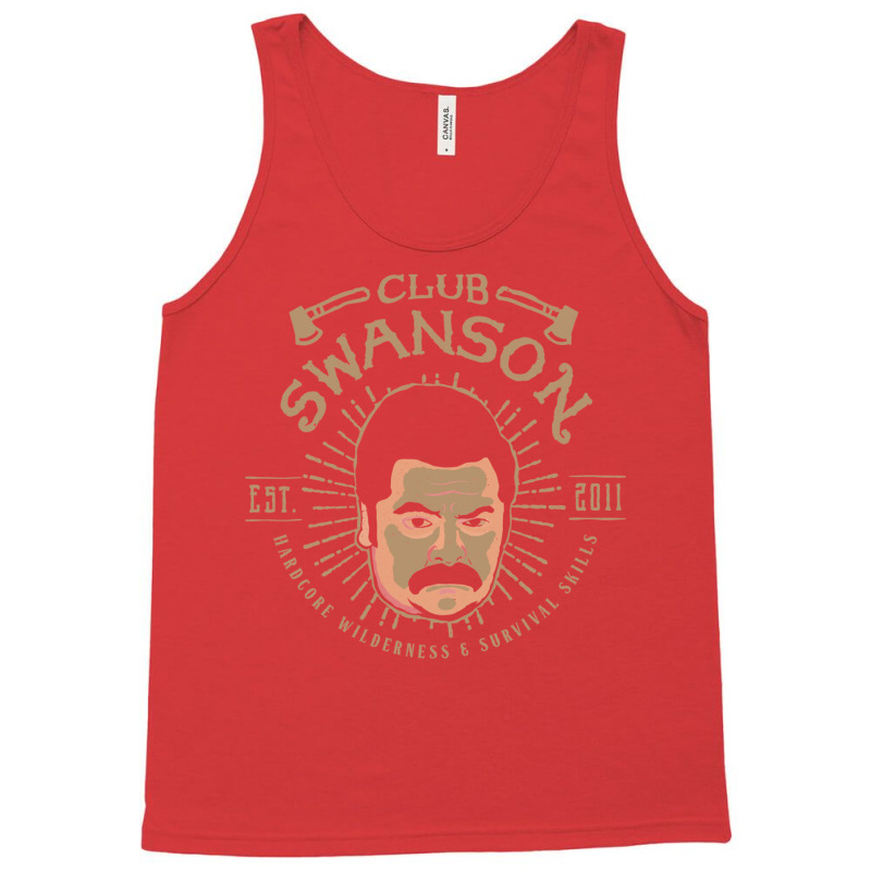 Club Swanson Tank Top by ljusikryanzp | Artistshot