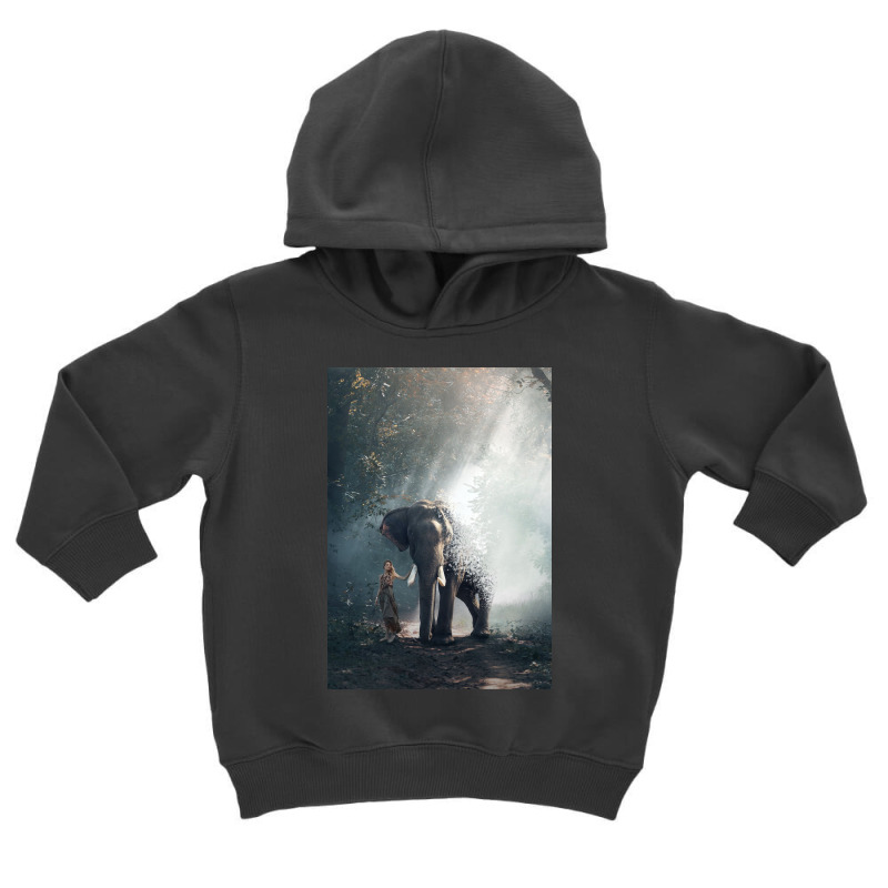 Elephant Toddler Hoodie | Artistshot