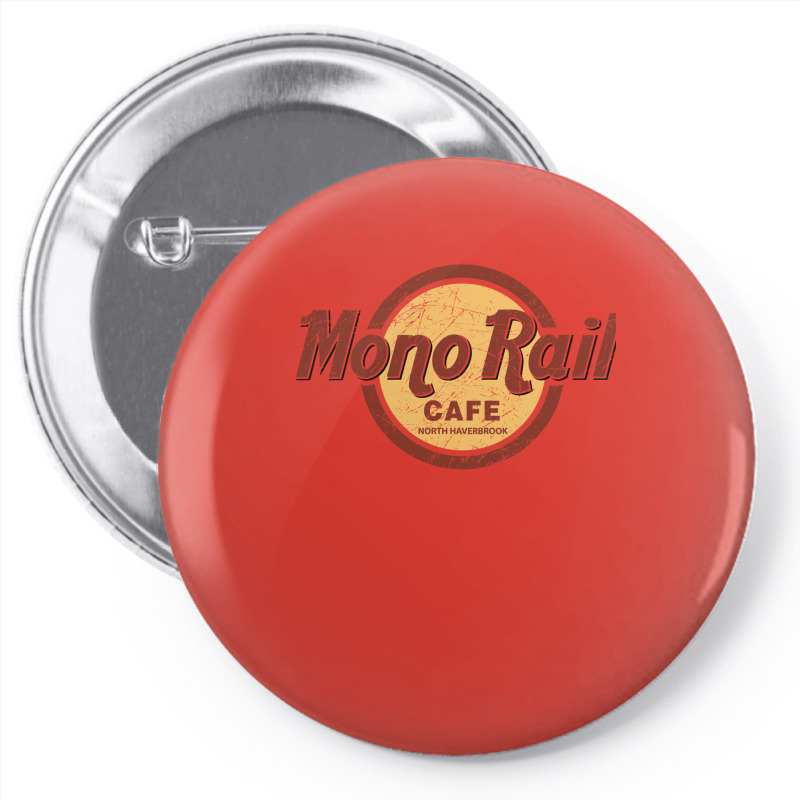 Mono Rail Pin-back Button | Artistshot