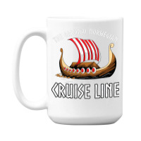 Viking Ship Cruise Norwegian Line 15 Oz Coffee Mug | Artistshot