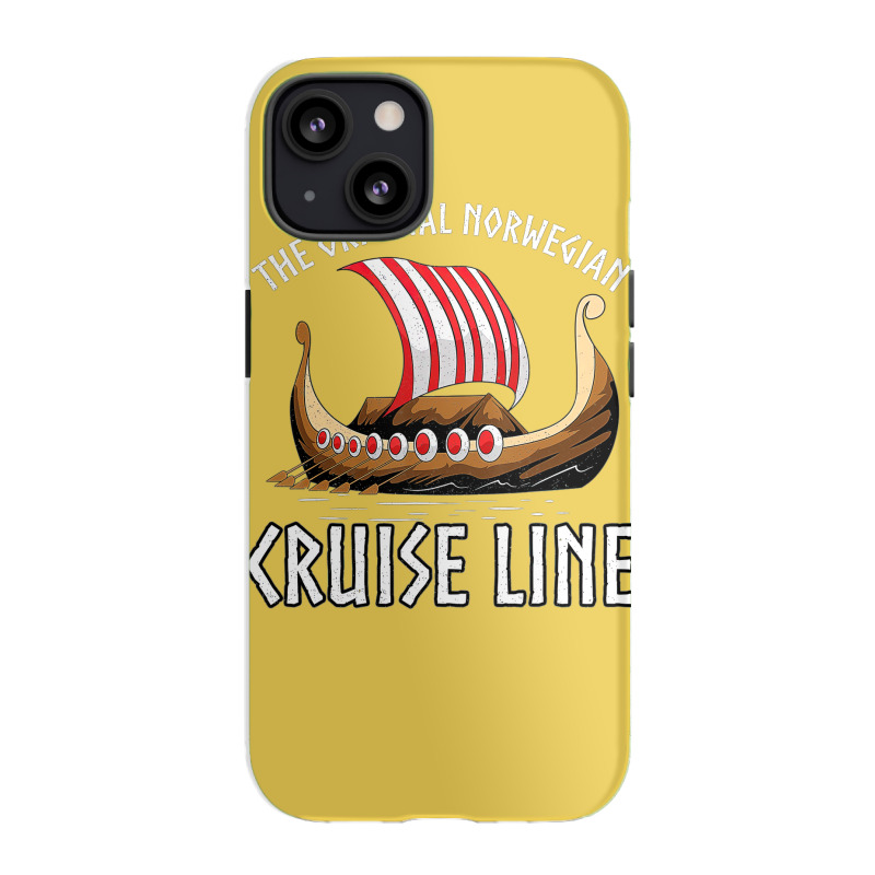 Viking Ship Cruise Norwegian Line iPhone 13 Case by shoenlositox | Artistshot