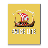 Viking Ship Cruise Norwegian Line Metal Print Vertical | Artistshot