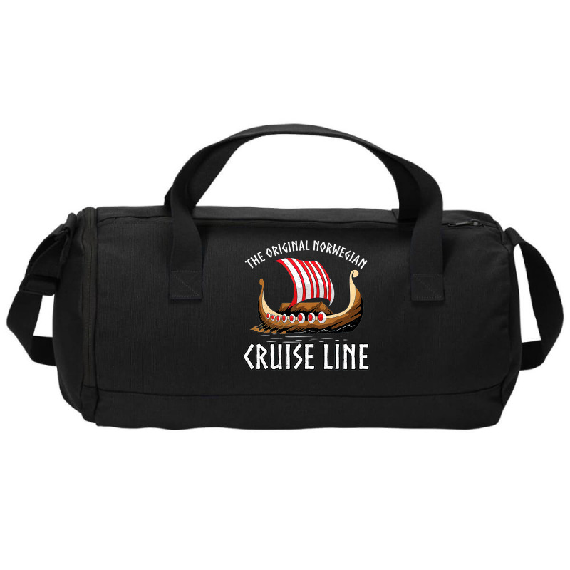 Viking Ship Cruise Norwegian Line Duffel Bag by shoenlositox | Artistshot