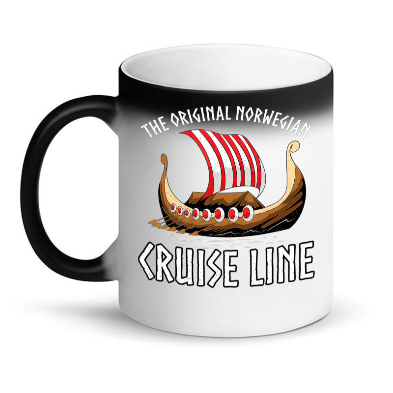 Viking Ship Cruise Norwegian Line Magic Mug by shoenlositox | Artistshot