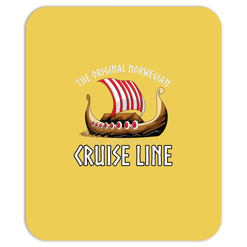 Viking Ship Cruise Norwegian Line Mousepad by shoenlositox | Artistshot