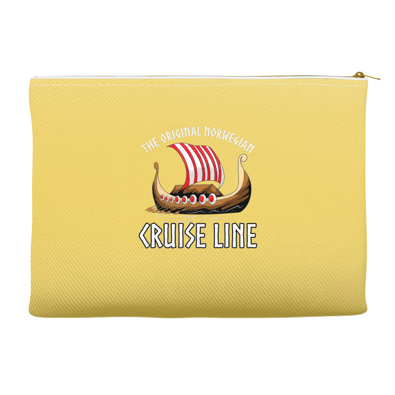 Viking Ship Cruise Norwegian Line Accessory Pouches by shoenlositox | Artistshot