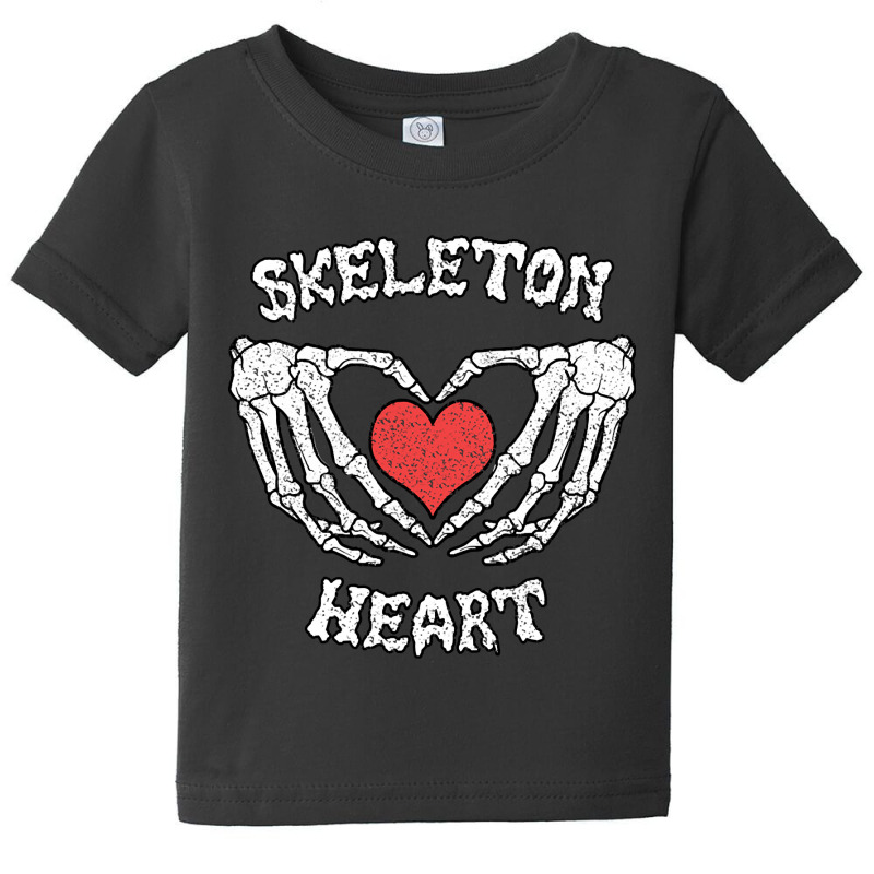 Trending Vintage Skeleton Bones Heart Halloween Baby Tee by quanghuydinh1 | Artistshot