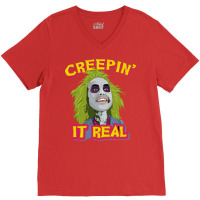 Creepin It Real V-neck Tee | Artistshot