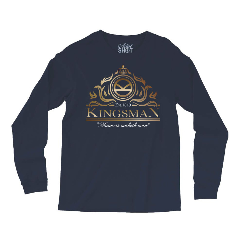 Kingsman Emblem Long Sleeve Shirts by kebabbmkhabar | Artistshot