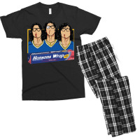 Hanson Brothers Hockey Slapshot Aluminum Foil Men's T-shirt Pajama Set | Artistshot