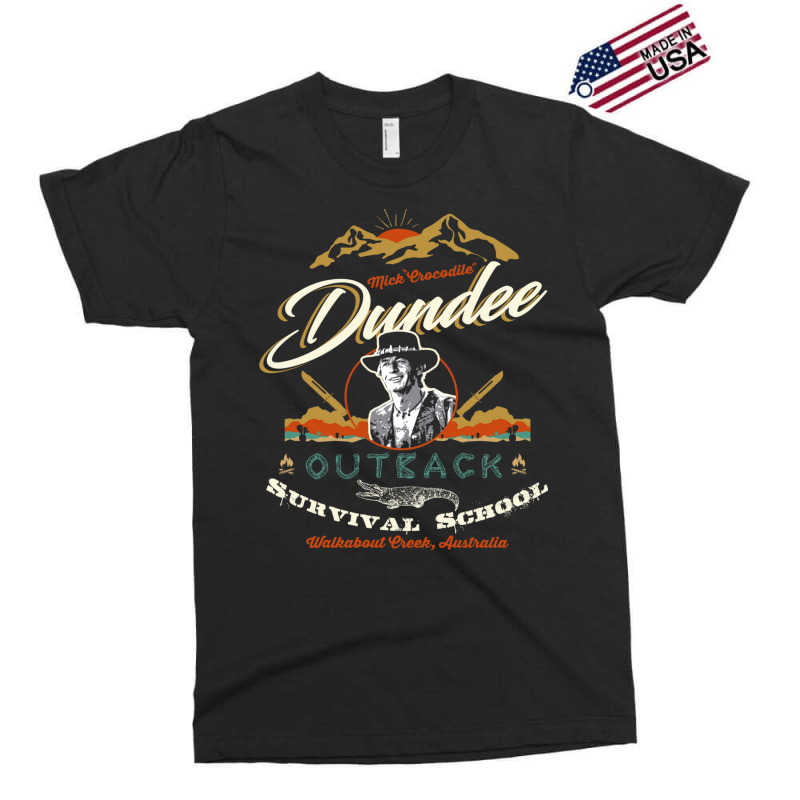 Crocodile Dundee Outback Survival School Exclusive T-shirt by ljusikryanzp | Artistshot