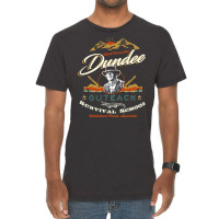 Crocodile Dundee Outback Survival School Vintage T-shirt | Artistshot