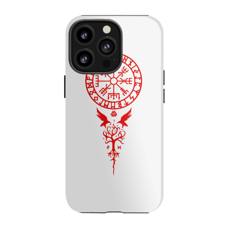 Vegvisir Runes Funny Viking Compass Nordic Gift Men Women Iphone 13 Pro Case | Artistshot