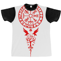 Vegvisir Runes Funny Viking Compass Nordic Gift Men Women Graphic T-shirt | Artistshot