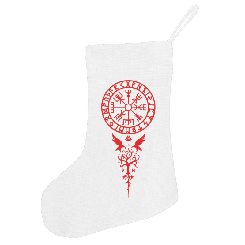 Vegvisir Runes Funny Viking Compass Nordic Gift Men Women Holiday Stocking | Artistshot