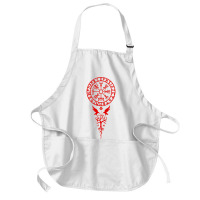 Vegvisir Runes Funny Viking Compass Nordic Gift Men Women Medium-length Apron | Artistshot