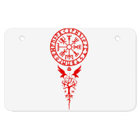 Vegvisir Runes Funny Viking Compass Nordic Gift Men Women Atv License Plate | Artistshot