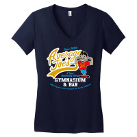 Average Joe's Gymnasium And Bar Women's V-neck T-shirt | Artistshot