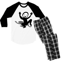 Dancing Moon Ba Men's 3/4 Sleeve Pajama Set | Artistshot