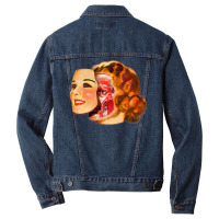 Lady Muscleface Men Denim Jacket | Artistshot