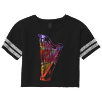 Harp Player T  Shirt Harp Instrument Music Gift Idea T  Shirt Scorecard Crop Tee | Artistshot