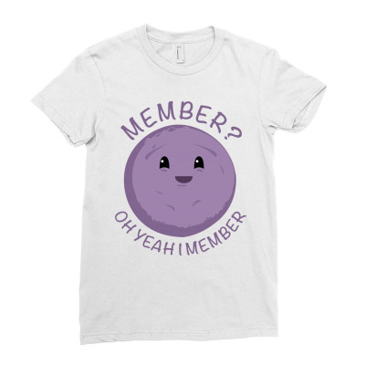 Member Berries Ladies Fitted T-shirt Designed By Mdk Art