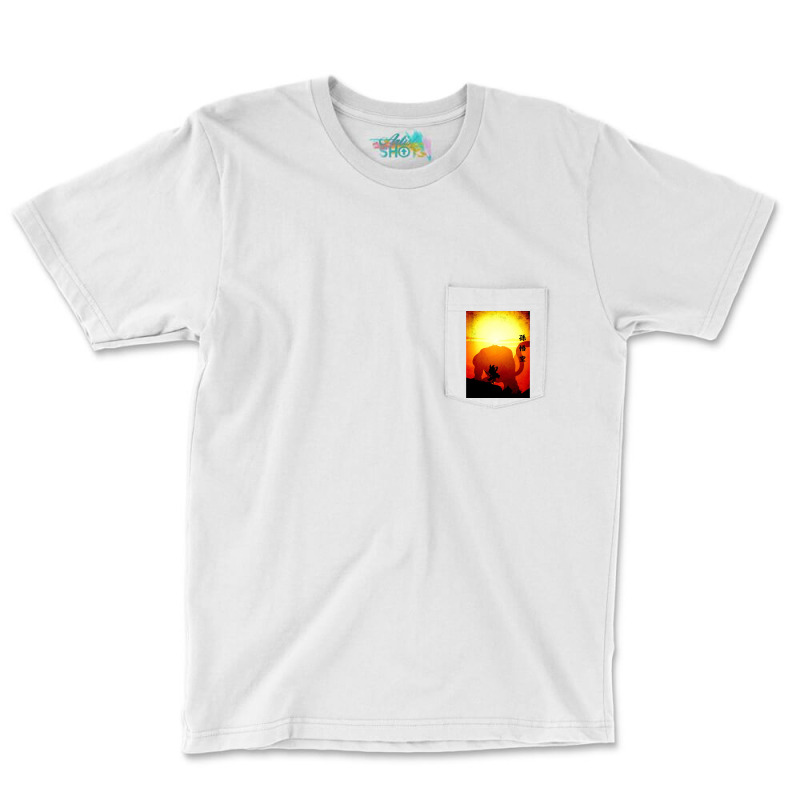 Little Goku Pocket T-Shirt by wasoufkuknag | Artistshot