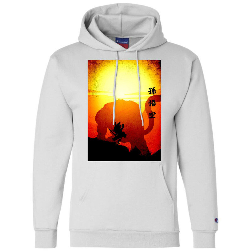 Little Goku Champion Hoodie by wasoufkuknag | Artistshot