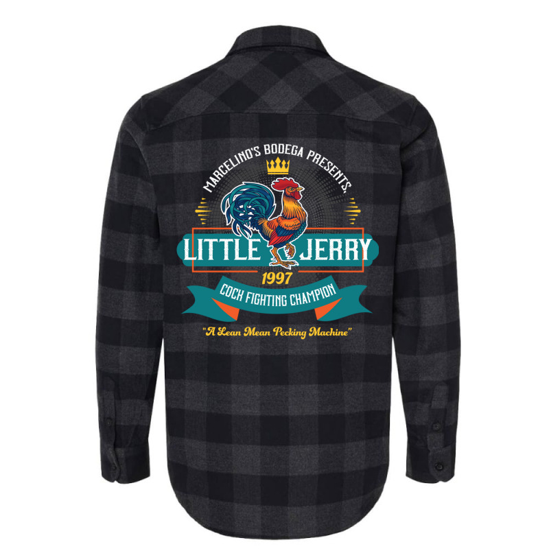 Little Jerry 1997 Cockfighting Champ Flannel Shirt by wasoufkuknag | Artistshot