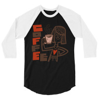 Hot Trend Hot Coffee 3/4 Sleeve Shirt | Artistshot