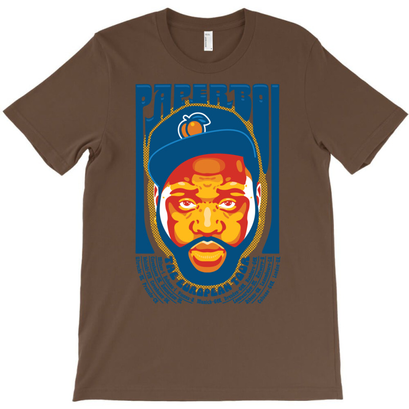 Paper Boi The European Tour T-shirt | Artistshot