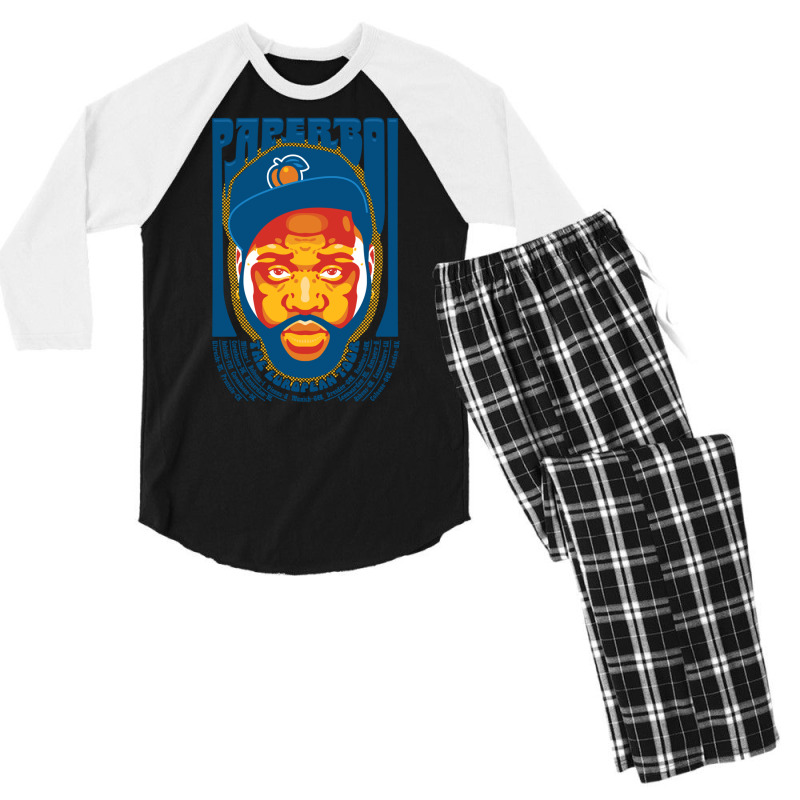 Paper Boi The European Tour Men's 3/4 Sleeve Pajama Set | Artistshot