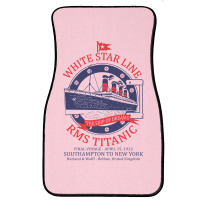 White Star Line   Titanic Front Car Mat | Artistshot